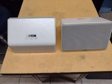 Vintage 80's. Canton HC 100 Aufbaulautsprecher grauweiß 1 Paar