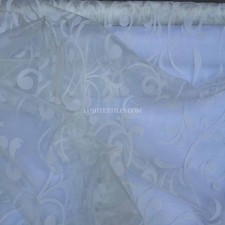 Samt Blumen Samt Flock Organza