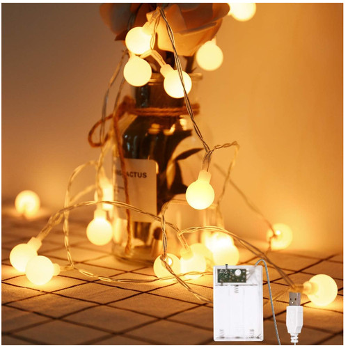 Led kugel lichterkette - lichterkette, 40er