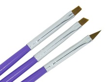 Profi UV Gel Pinsel SET French