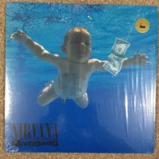 Nirvana Nevermind 180G VINYL NEAR MINT DGC Vinyl LP