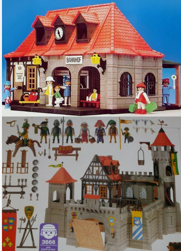 Playmobil bahnhof 4300 - playmobil,