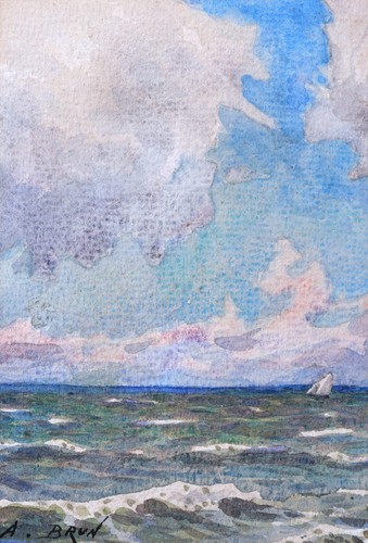 Aquarell französische - aquarell,