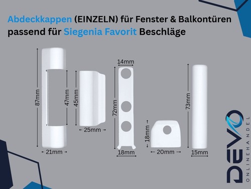 Siegenia abdeckkappen - siegenia,