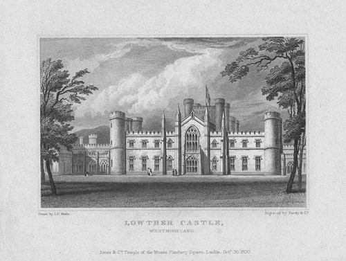 Lowther castle westmoreland - castle,,