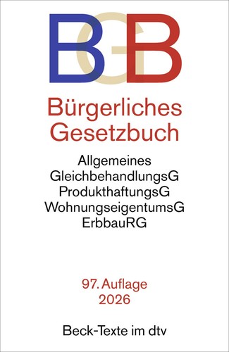 Bürgerliches gesetzbuch mit - bürgerliches,