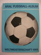 Aral Sammelbilderalbum "Weltmeisterschaft 1966", komplett, mit Pele Bild