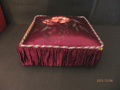 Antike schatulle stoffbezug - antike,