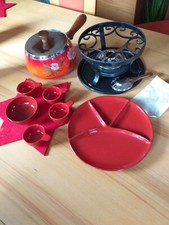 Vintage Fondue Set  70er Jahre Fondueset Retro