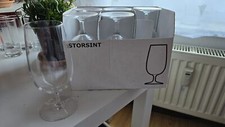 IKEA Storsint Biergläser Bier Tulpen 6 Stück