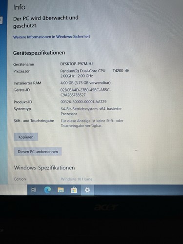 Acer aspire 5737z - acer,