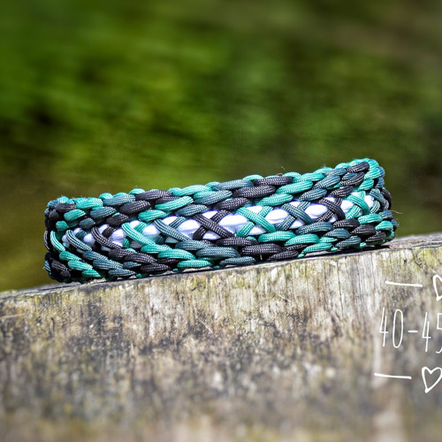 Paracord hundehalsband - paracord,