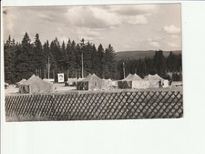 GRÜNHEIDE / Vogtl.....,Pionierlager "W. Majakowski", Zelte, Umfeld....s/w  AK kl