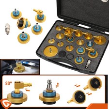 17X Bremsenentlüftungsgerät Adapter Set KFZ Bremsflüssigkeitsadapter Werkzeug