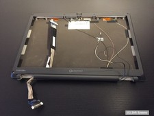 Toshiba Qosmio G30 Ersatzteil: Display Cover mit Kabel, Deckel, Abdeckung, NEUW.