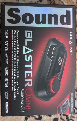 Creative sound blaster omni - creative,