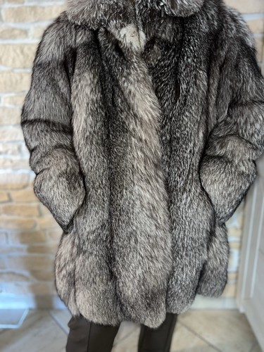 Pelz jacke opossum - pelz, echt
