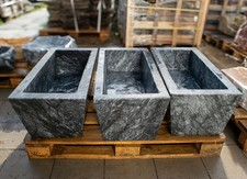 CHARCOAL Trog poliert Marmor