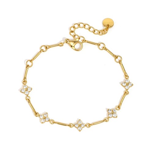 Kleeblatt armband damen - kleeblatt,