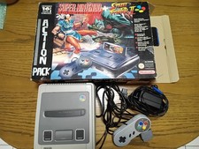 Super Nintendo Streetfighter Edition mit Spielesammlung