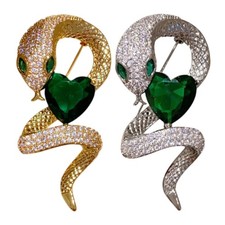 Schlangen-Brosche Pin