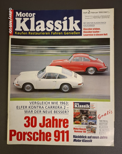 Motor klassik 1993 30 - 2/1993,, jahre