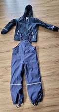 Matschhose Gr. 122/128 Regenjacke und Regenhose gefüttert 