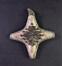 -  antikes BREVERL - Christbaumschmuck - Sternform Drahtarbeit