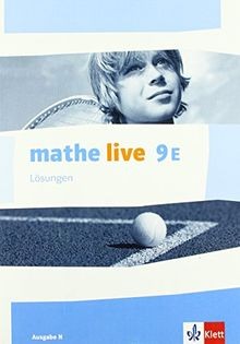 Mathe live ausgabe n - mathe, 9e.