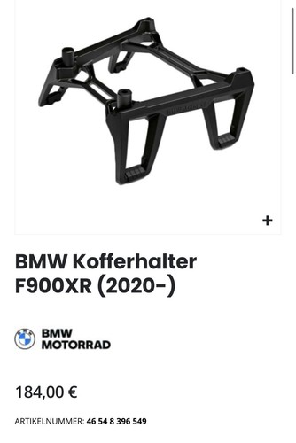 Bmw kofferhalter case - bmw, f