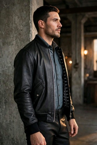 Lederjacke von rigellio - mr.,