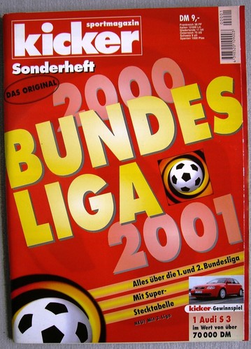 Kicker sonderheft bundesliga - kicker,