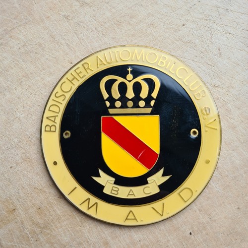 B3534 alte automobil plakette - b3534,