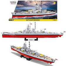 COBI 4835 Historical Collection WW2 Schlachtschiff Gneisenau Klemmbaustein Set