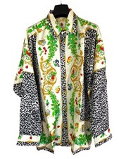 gianni versace bluse 90s seide