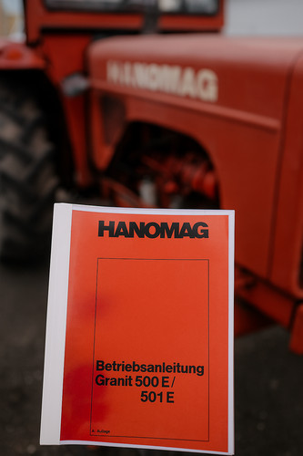 Hanomag granit 500e 501e - hanomag,