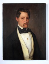 Biedermeier Portrait eines