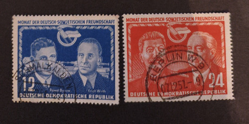 Ddr 1951 gestempelt deutsch - 1951,