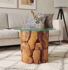 Massivholz Couchtisch Teak