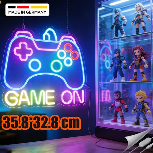 Led neonschild lampe gamepad - neonschild,