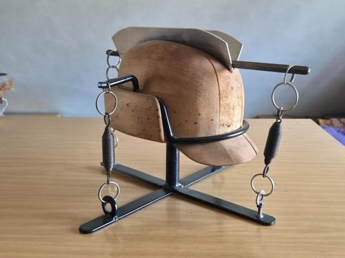 Vintage hutblock aus - aus, auf
