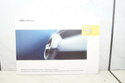 Opel webasto handbuch - webasto,