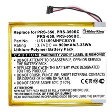 Akku-King Akku für Sony Reader eBook PRS-350SC, LIS1459MHPC9SY6