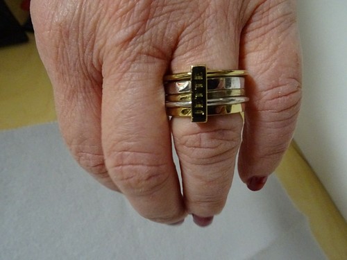 Ring zweifarbig von jette - von,