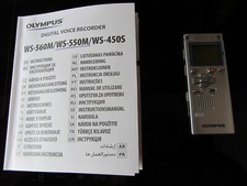 OLYMPUS WS-550M Digital Voice Recorder Diktiergerät, USB-Anschluss