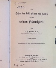 Die Lehre des hl. Franz von