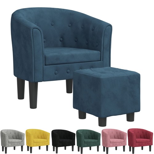 Samt clubsessel sessel - clubsessel,