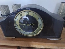 Vintage Holz Buffetuhr mit