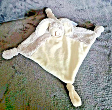 Schmusetuch Hase Tavolinchen Grau Weiss unbespielt Neuwertig Mit Plastikanhänger