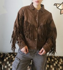 Bomber Lederjacken Boho Chic